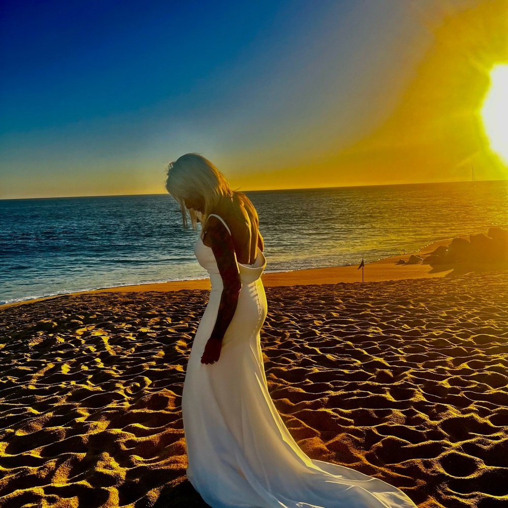 Beautiful mermaid bridal gown - Picture 4 of 16